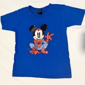 Disney Spiderman Mickey Tshirt - Toddler 4T - Disneyland/Disneyworld shirt